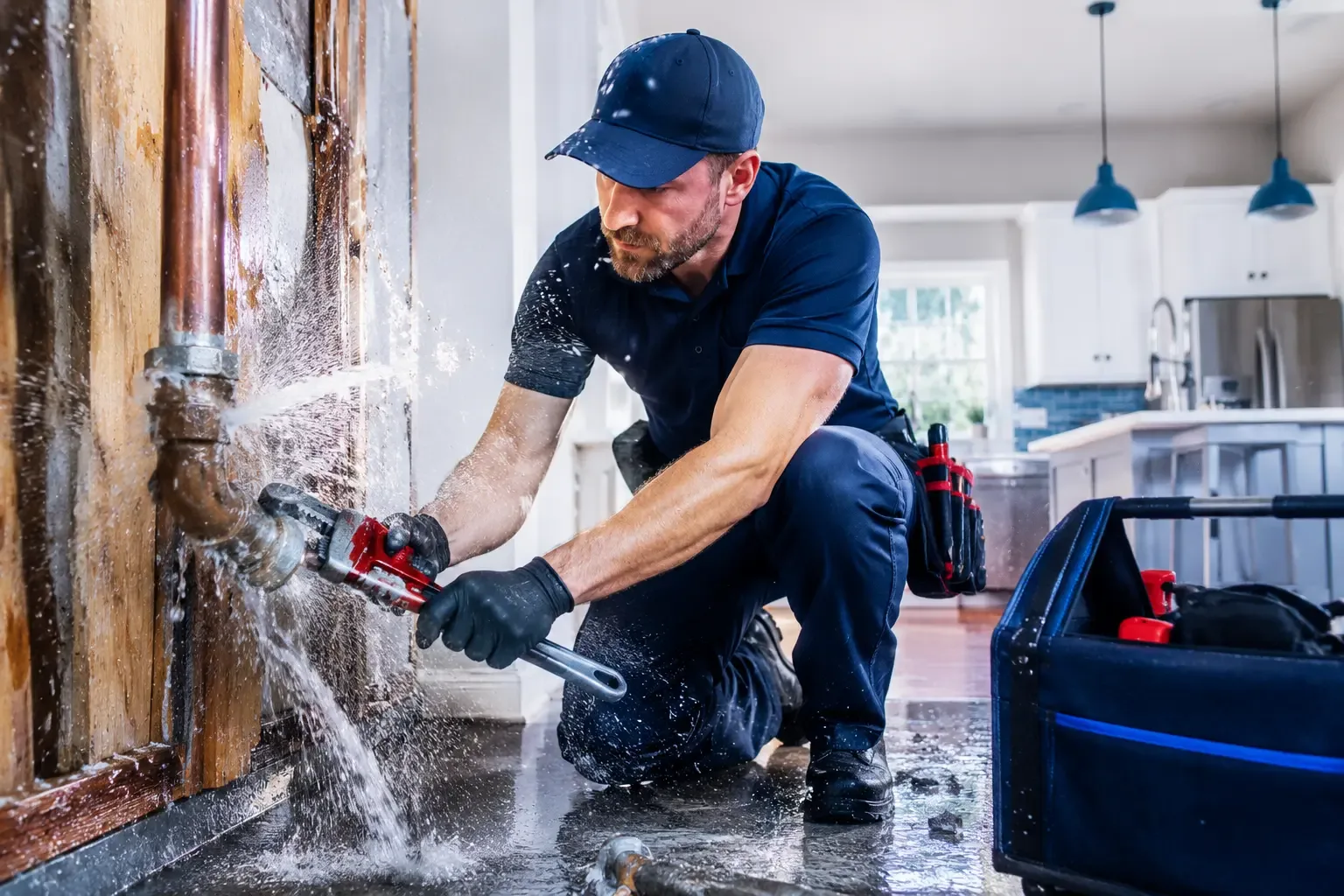 Local emergency pipe repair professionals in Schoolcraft, MI